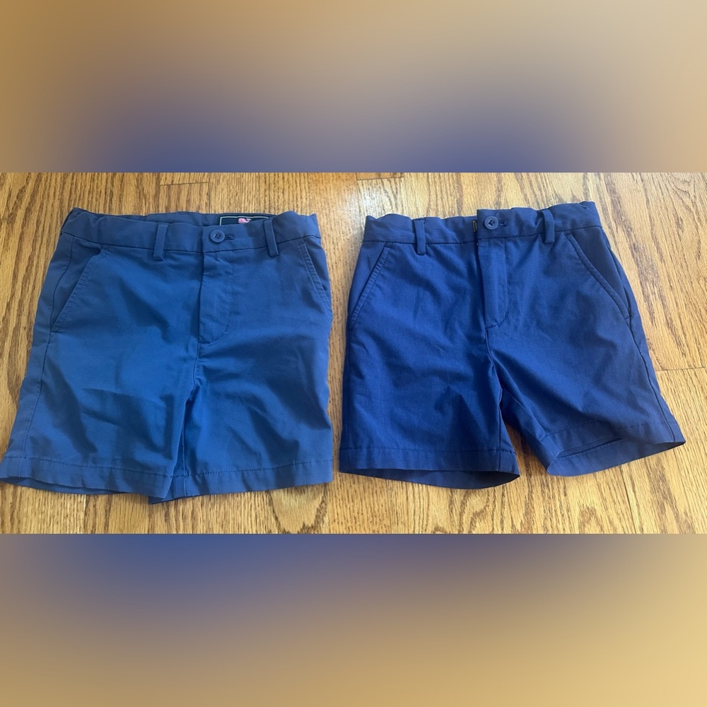 2 pack vineyard Vines performance shorts size 4t
